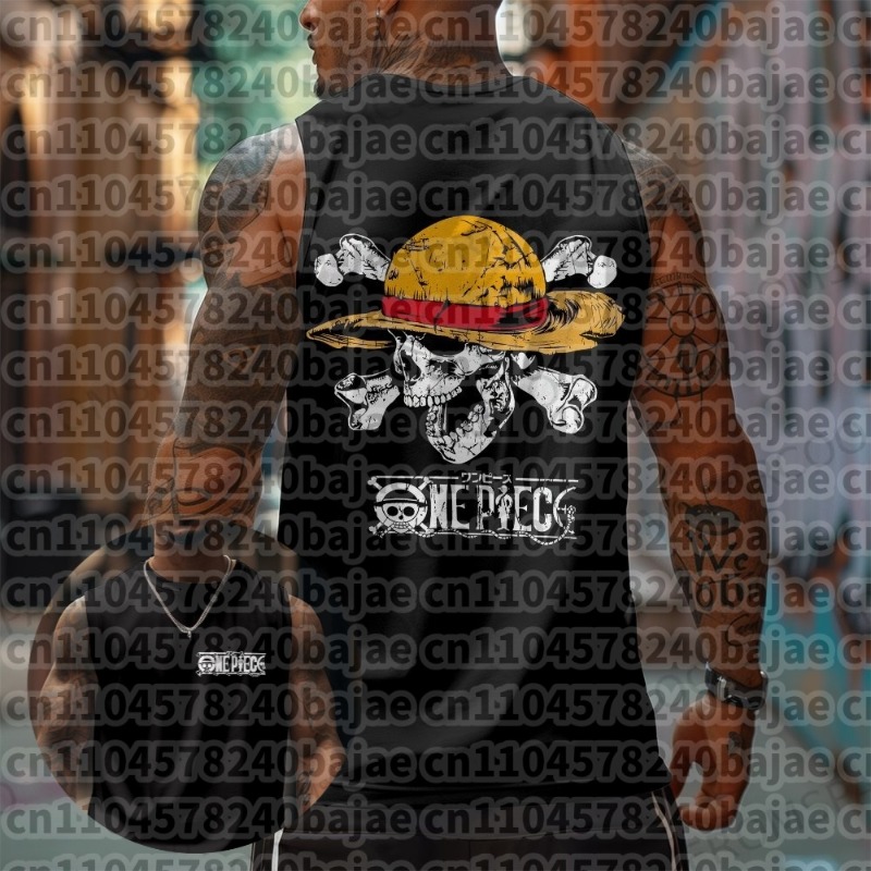 Street Fashion Vest - 2026 One Piece Fitness Sleeveless Tank
