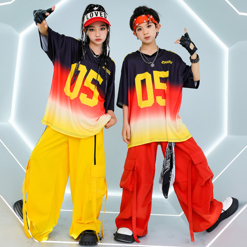 Street Fashion Kpop - Boys Hip Hop Streetwear Girls K-pop