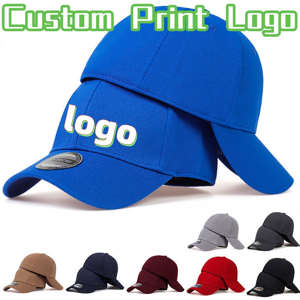 Baseball Cap Fitted - Customized Printed Logo Fully Sealed Baseball