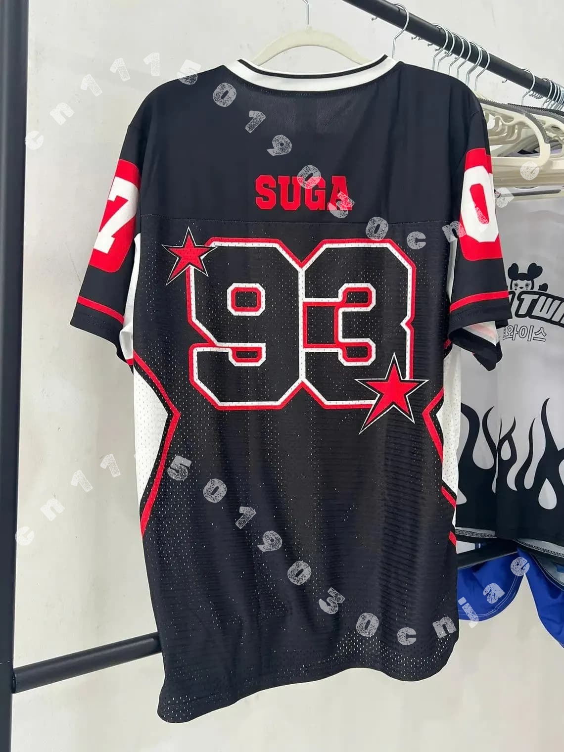 Kpop Group Football Jersey Shi - Street Fashion Kpop recension och pris