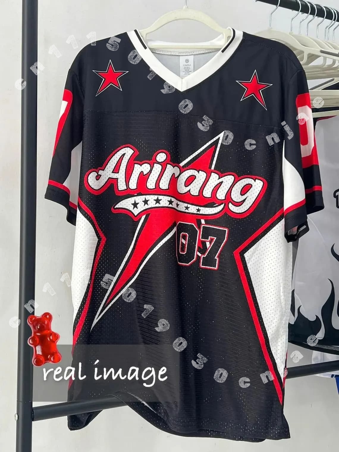 Kpop Group Football Jersey Shi - Street Fashion Kpop recension och pris