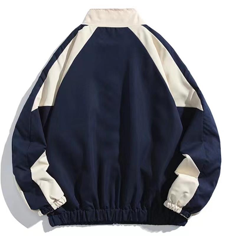 Men High Street Patchwork Colo - Street Fashion Of Japan recension och pris