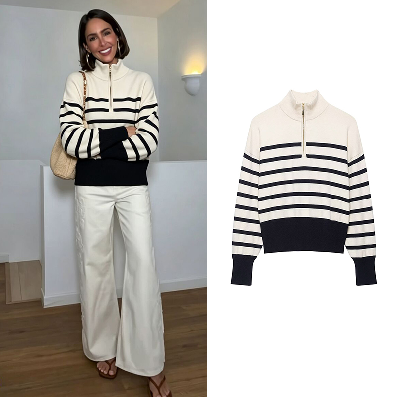Russian Women's Sweater Autumn - Street Fashion Winter 2026 recension och pris