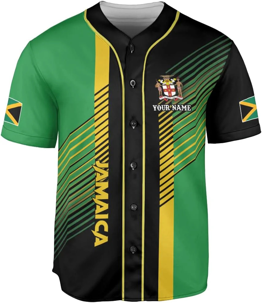 Personalized Name Jamaica Desi - Street Fashion Jersey recension och pris