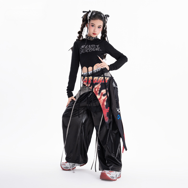 Girls Hip Hop Dance Clothing S - Street Fashion Kpop recension och pris