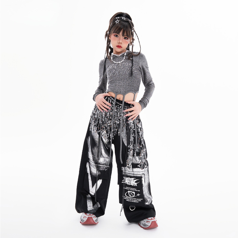 Girls Hip Hop Dance Clothing S - Street Fashion Kpop recension och pris