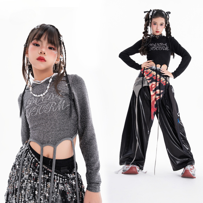 Girls Hip Hop Dance Clothing S - Street Fashion Kpop recension och pris