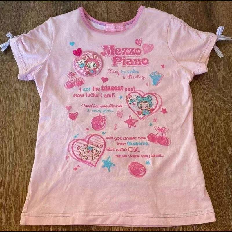 Vintage Kawaii Cute Short Slee - Street Fashion China recension och pris