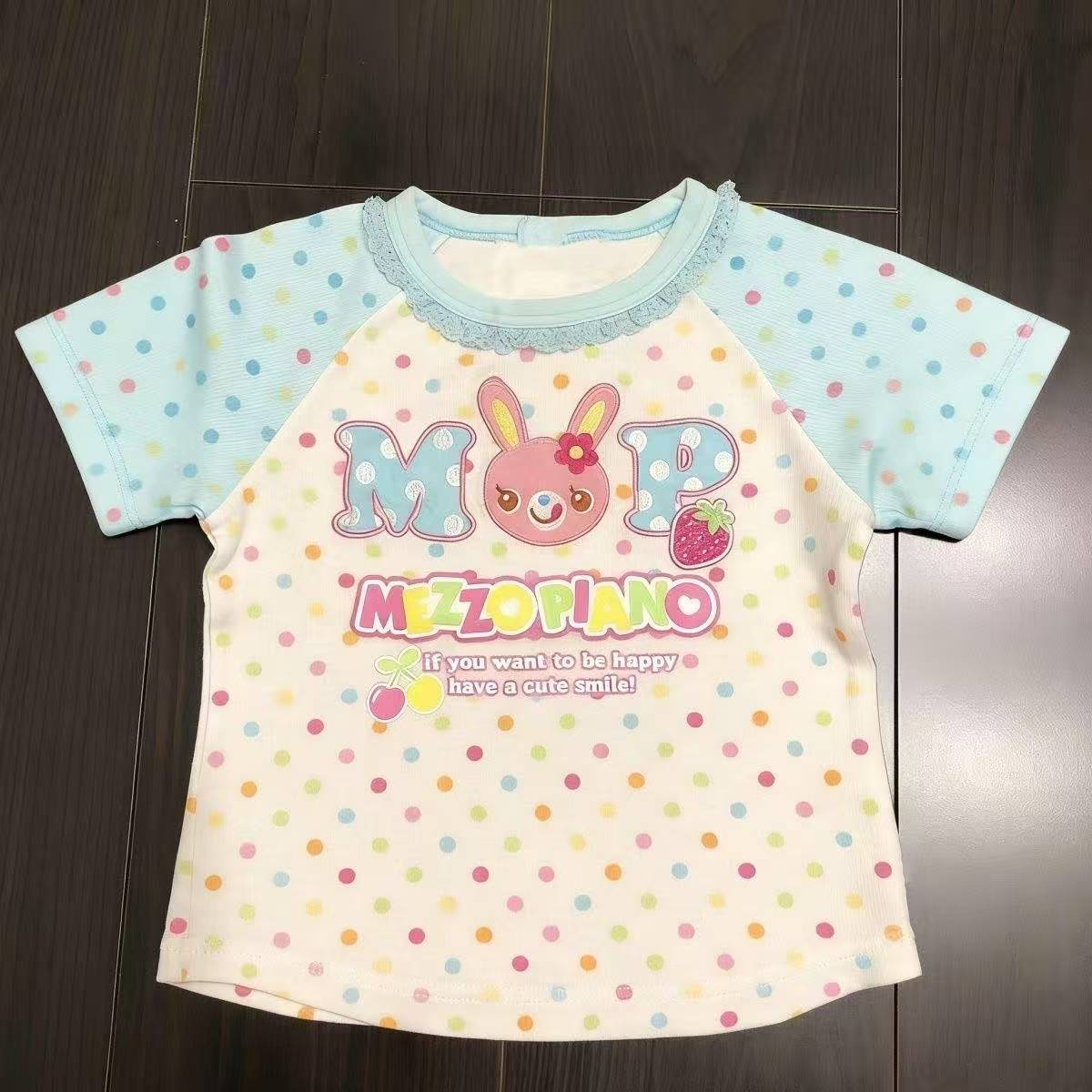 Vintage Kawaii Cute Short Slee - Street Fashion China recension och pris