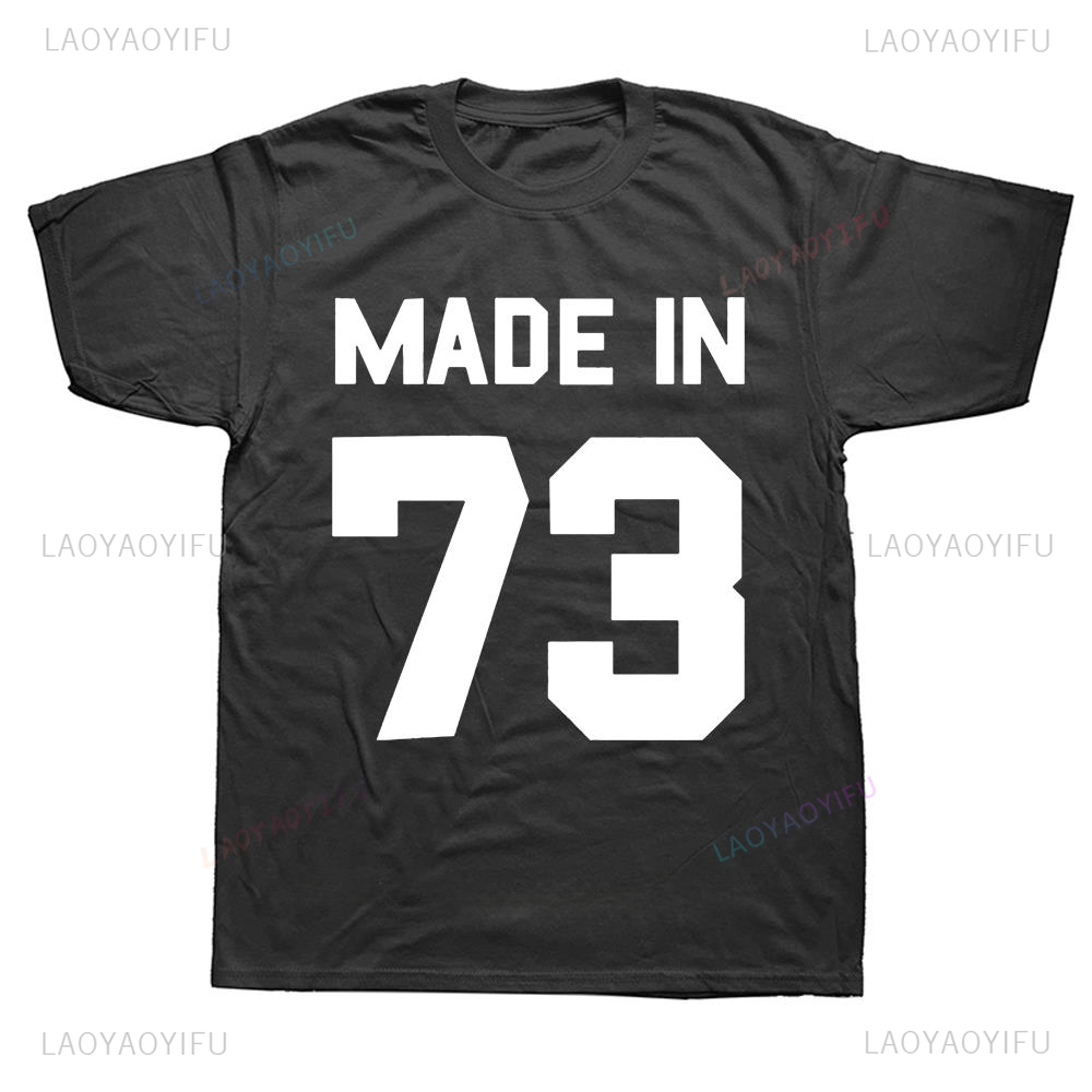 Hot Sale Made in 73 Graphic Cl - Street Fashion Art recension och pris