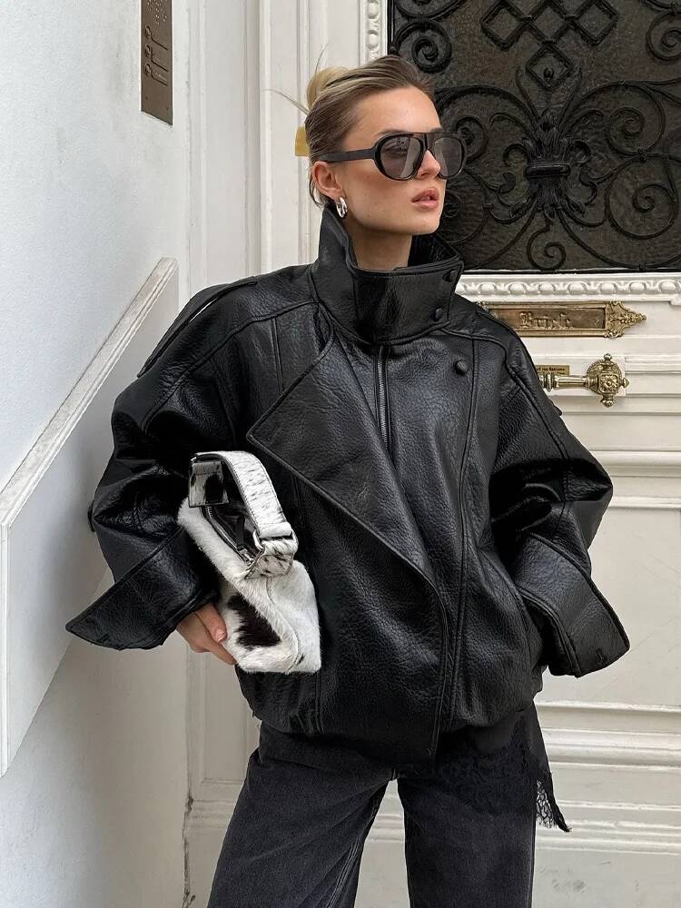 Women Autumn Fashion Asymmetri - Street Fashion Taiwan recension och pris