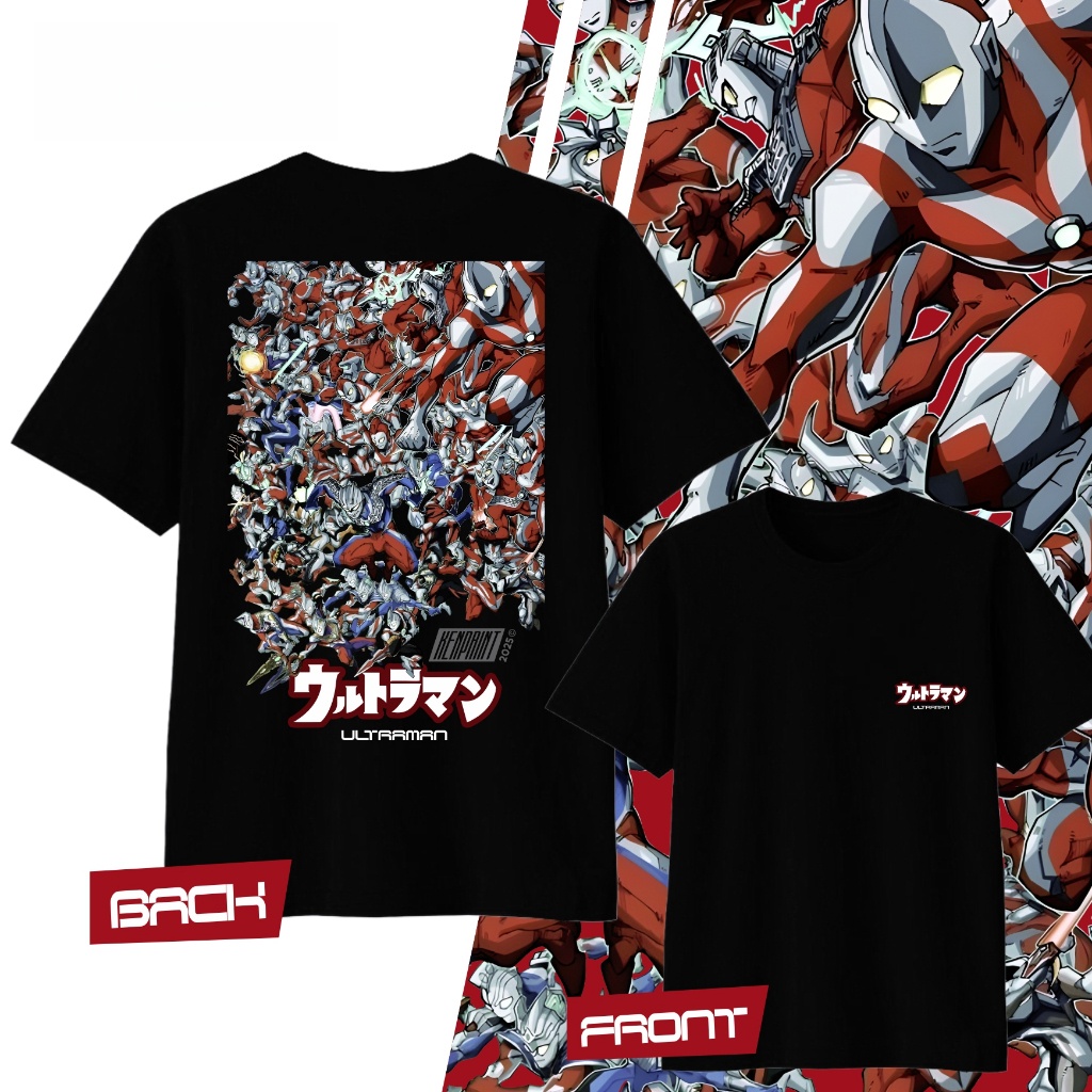 Anime Ultraman Printed Cotton  - Street Fashion Of Japan recension och pris