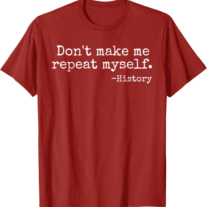 Don't Make Me Repeat Myself Hi - Street Fashion History recension och pris