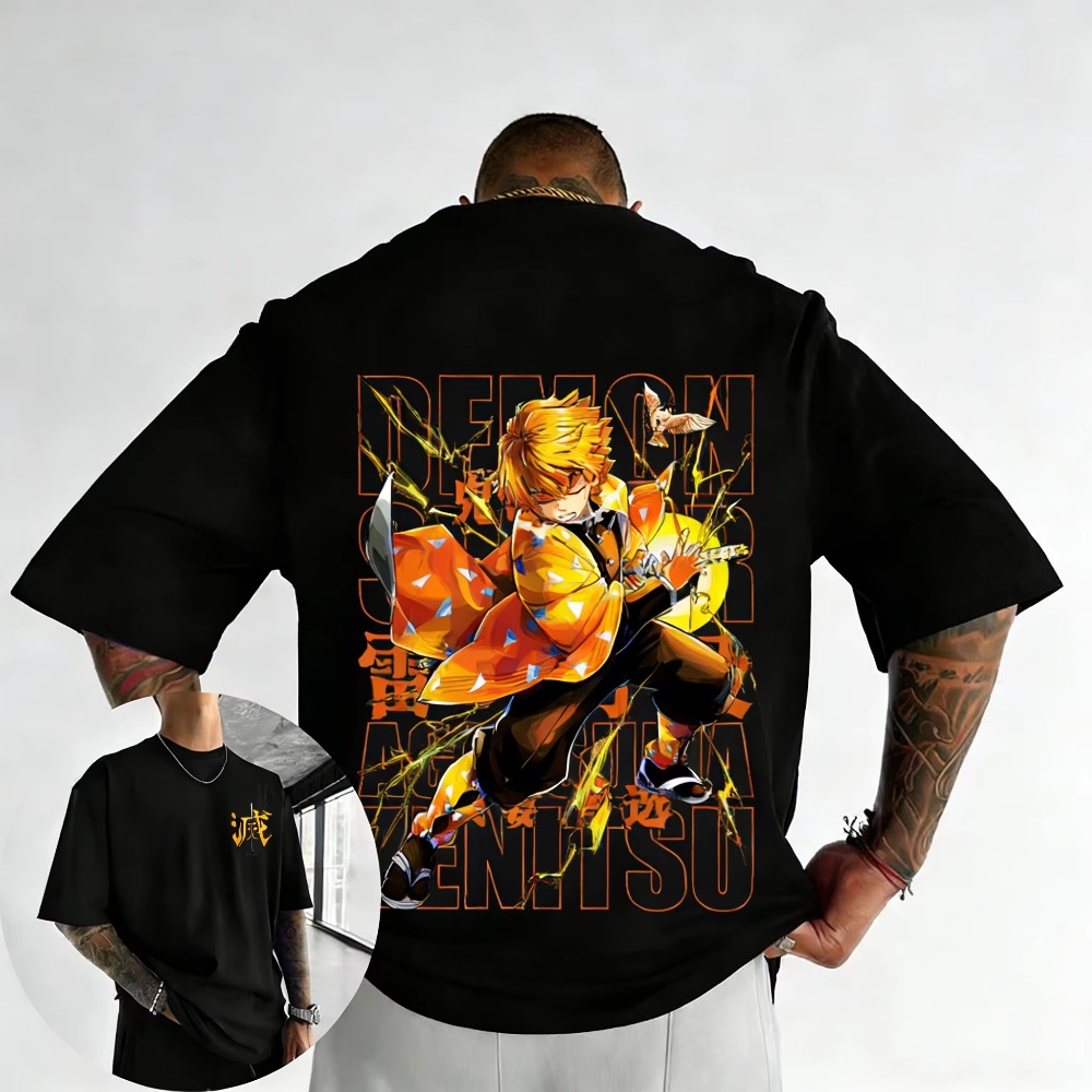 Plus Size Demon Slayer Summer  - Street Fashion Of Japan recension och pris