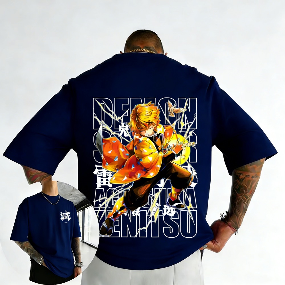 Plus Size Demon Slayer Summer  - Street Fashion Of Japan recension och pris