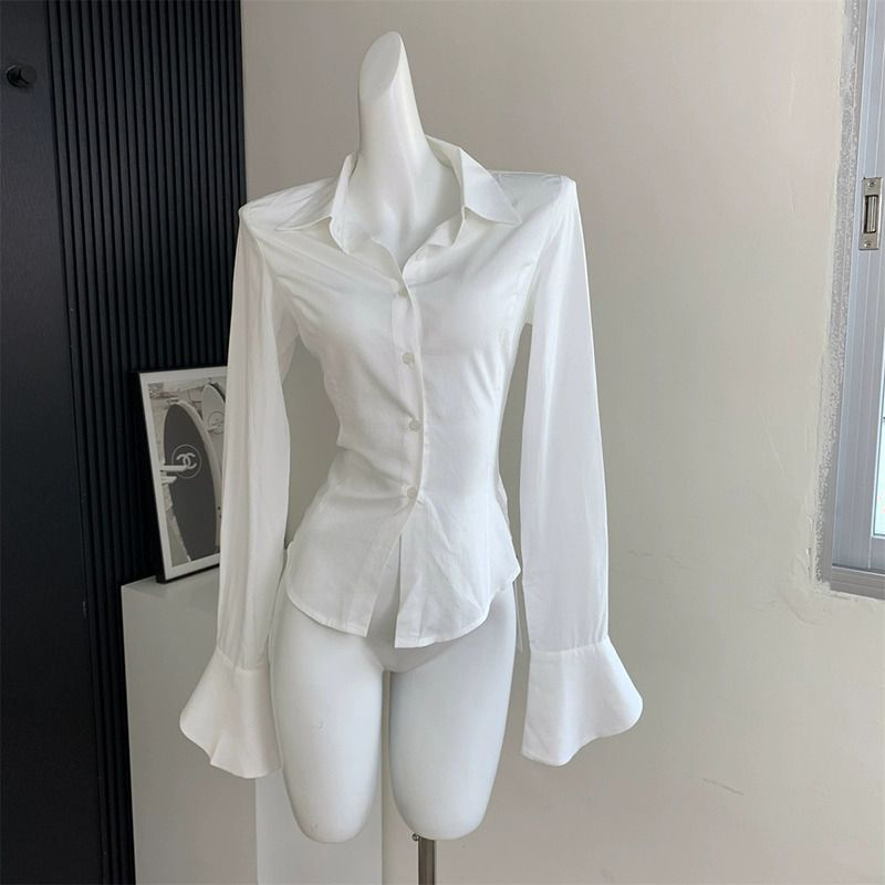 Gidyq Women Black Bandage Shir - Street Fashion In Korea recension och pris