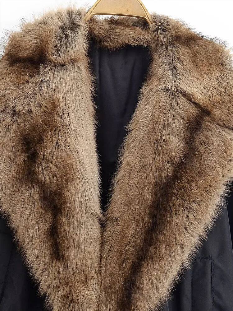 Women Fashion Faux Fur Collare - Street Fashion Taiwan recension och pris