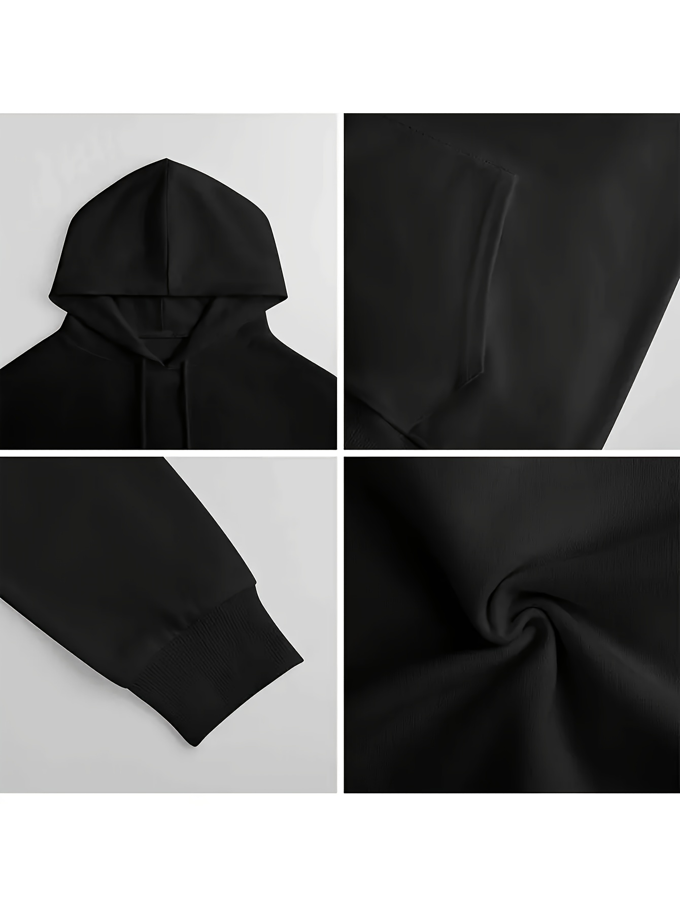 Men's Hooded Sweatshirt with A - Street Fashion Quotes recension och pris
