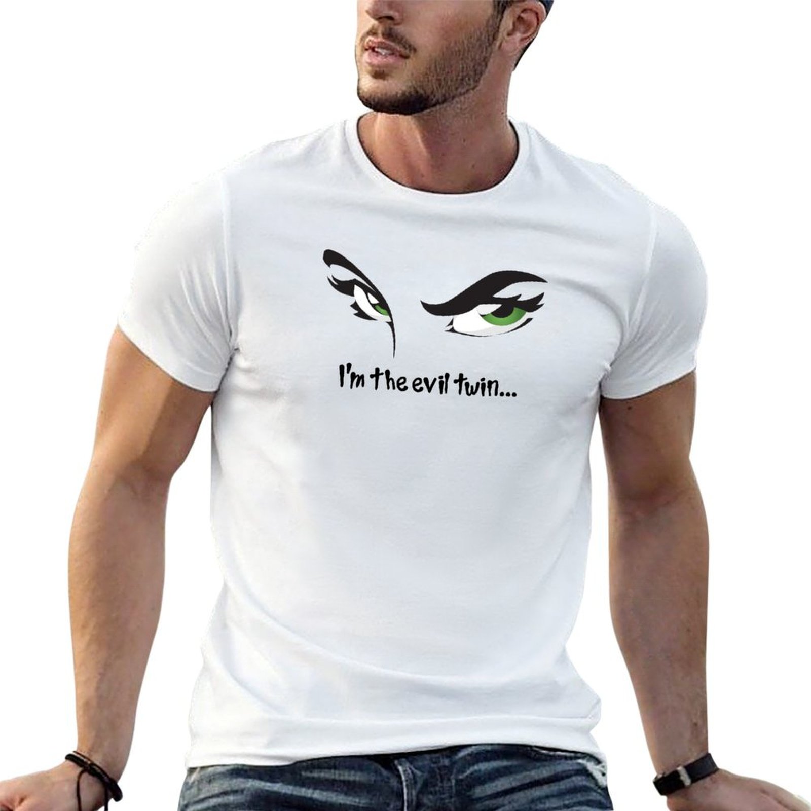 I’m The Evil Twin Funny Twins  - Street Fashion Quotes recension och pris