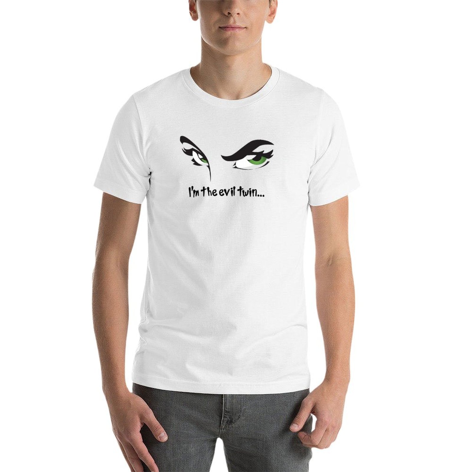 I’m The Evil Twin Funny Twins  - Street Fashion Quotes recension och pris
