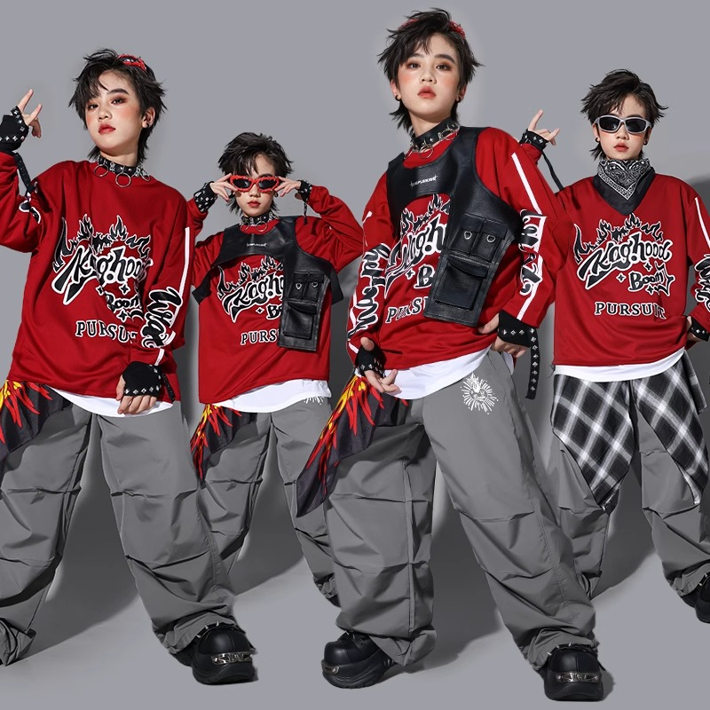 Boys K-pop Sweatshirt Fashion  - Street Fashion Kpop recension och pris