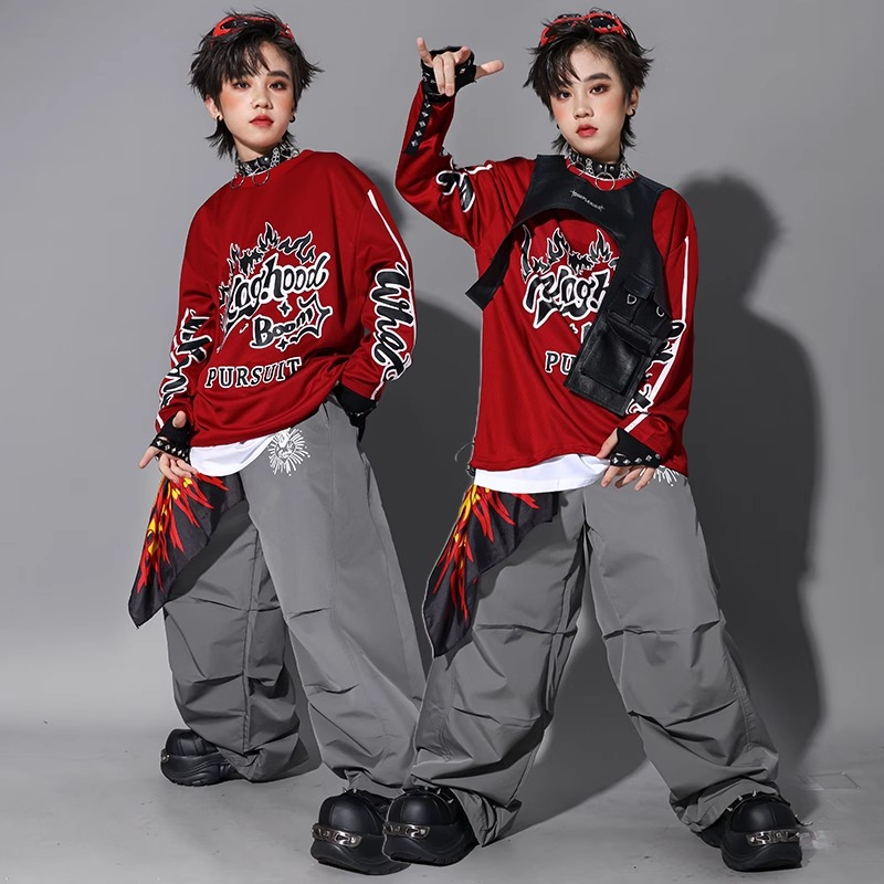 Boys K-pop Sweatshirt Fashion  - Street Fashion Kpop recension och pris