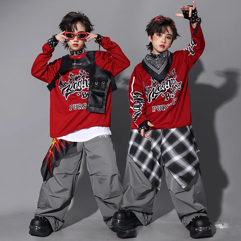 Boys K-pop Sweatshirt Fashion  - Street Fashion Kpop recension och pris
