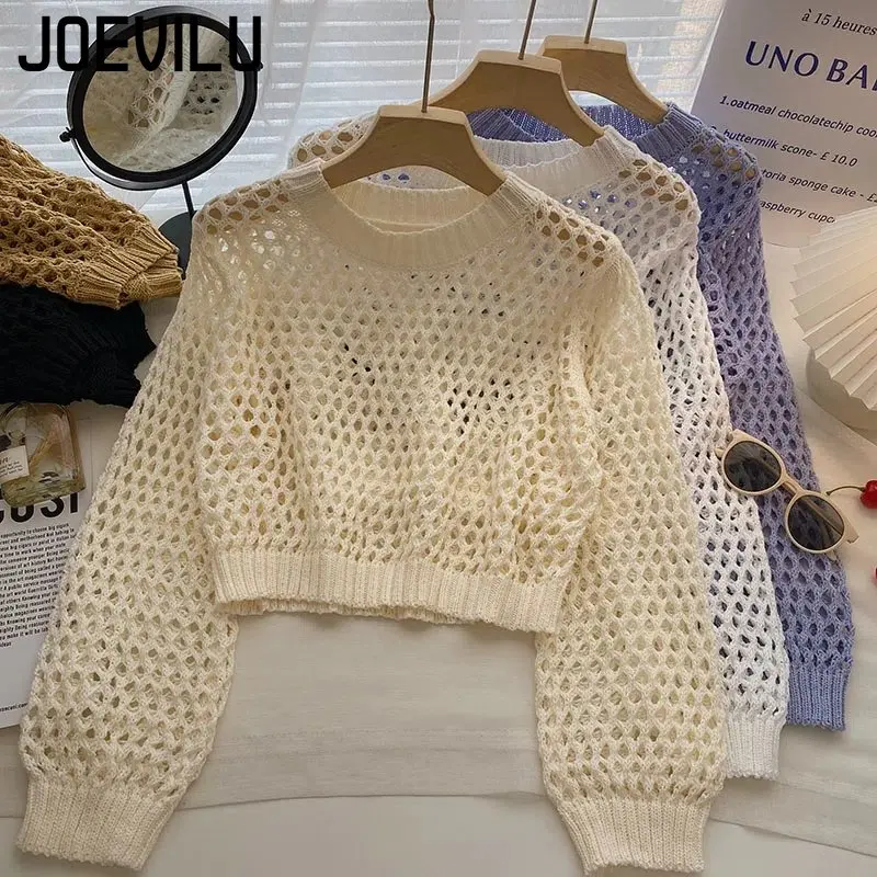 Hollow Out Knit Crop Top Women - Street Fashion In Korea recension och pris