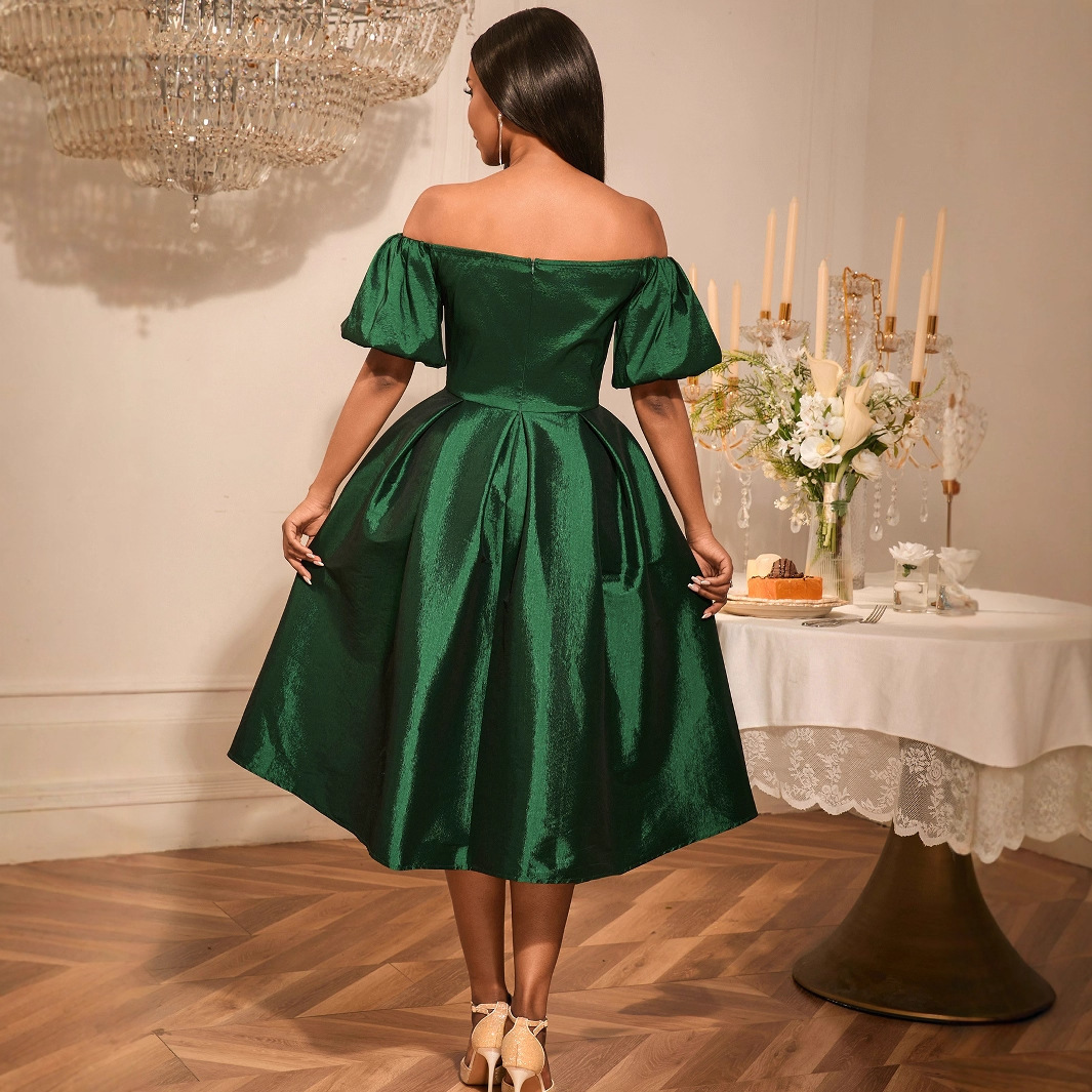 Women's Sexy Off-shoulder Dres - Street Fashion Taiwan recension och pris