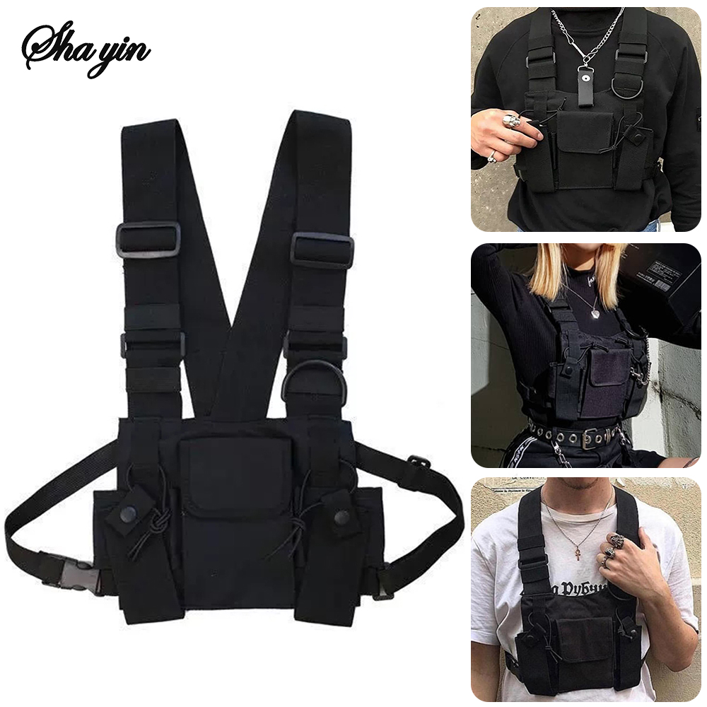 Functional Tactical Chest Bag  - Street Fashion Vest recension och pris
