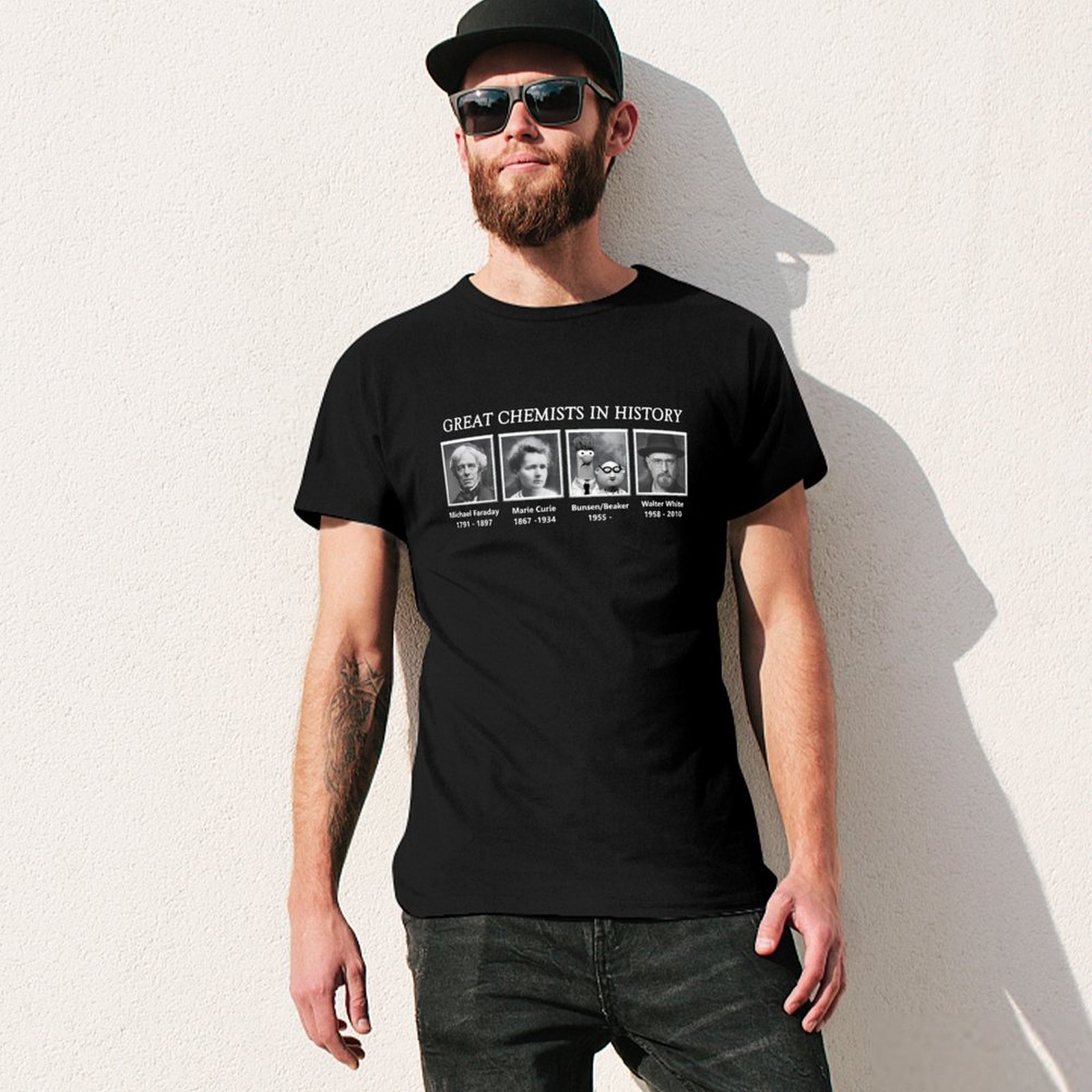 Great Chemists In History T-Sh - Street Fashion History recension och pris