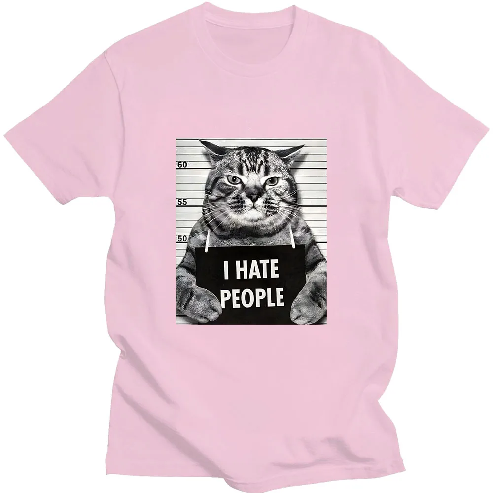 Asian sizeI Meow Print T-shirt - Street Fashion Asian Men recension och pris