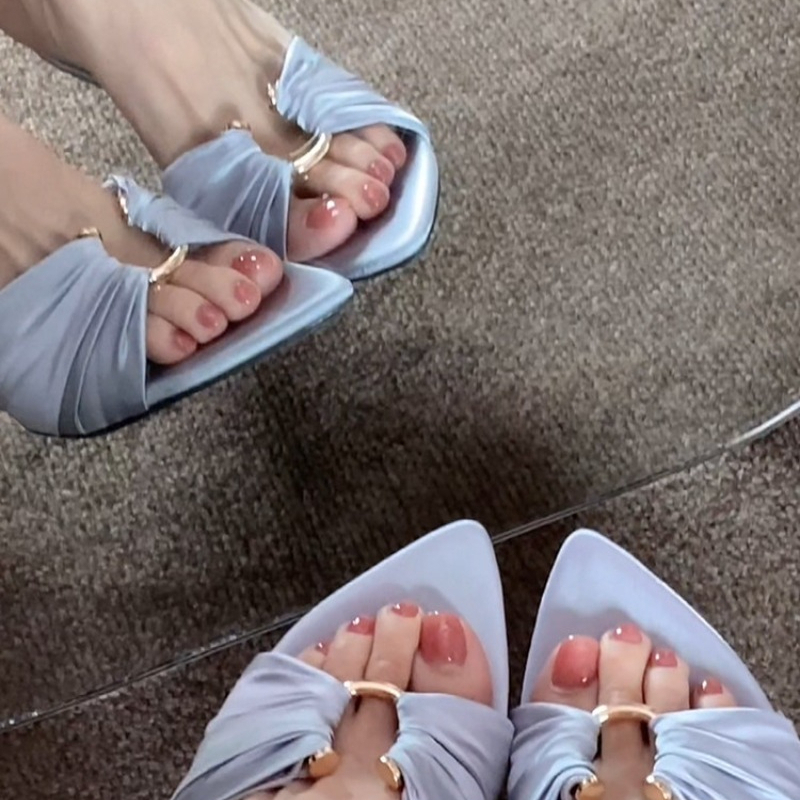 Summer New Fashion Open-Toe Fl - Street Fashion Designer recension och pris