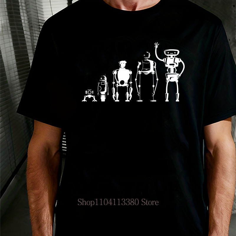 Robot Evolution Graphic Print  - Street Fashion Evolution recension och pris