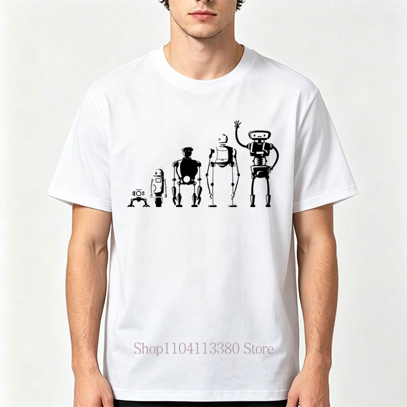 Robot Evolution Graphic Print  - Street Fashion Evolution recension och pris