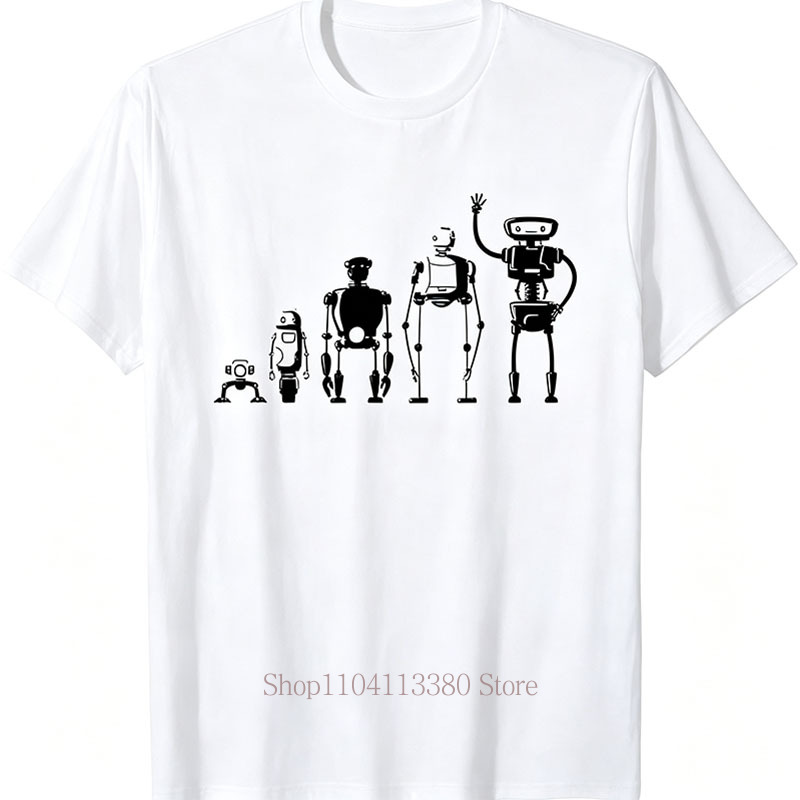 Robot Evolution Graphic Print  - Street Fashion Evolution recension och pris