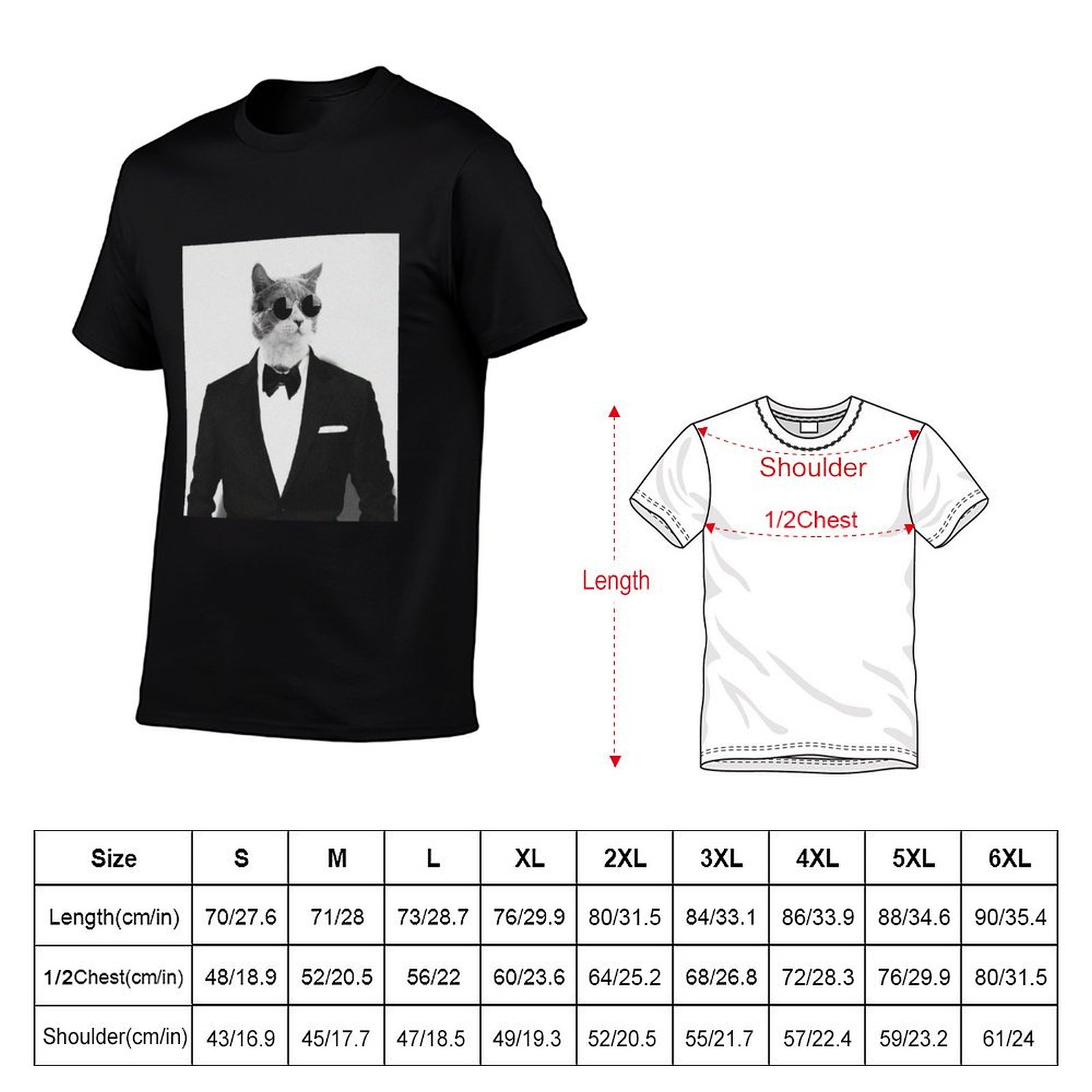 Cat in Suit : funny quote shir - Street Fashion Quotes recension och pris
