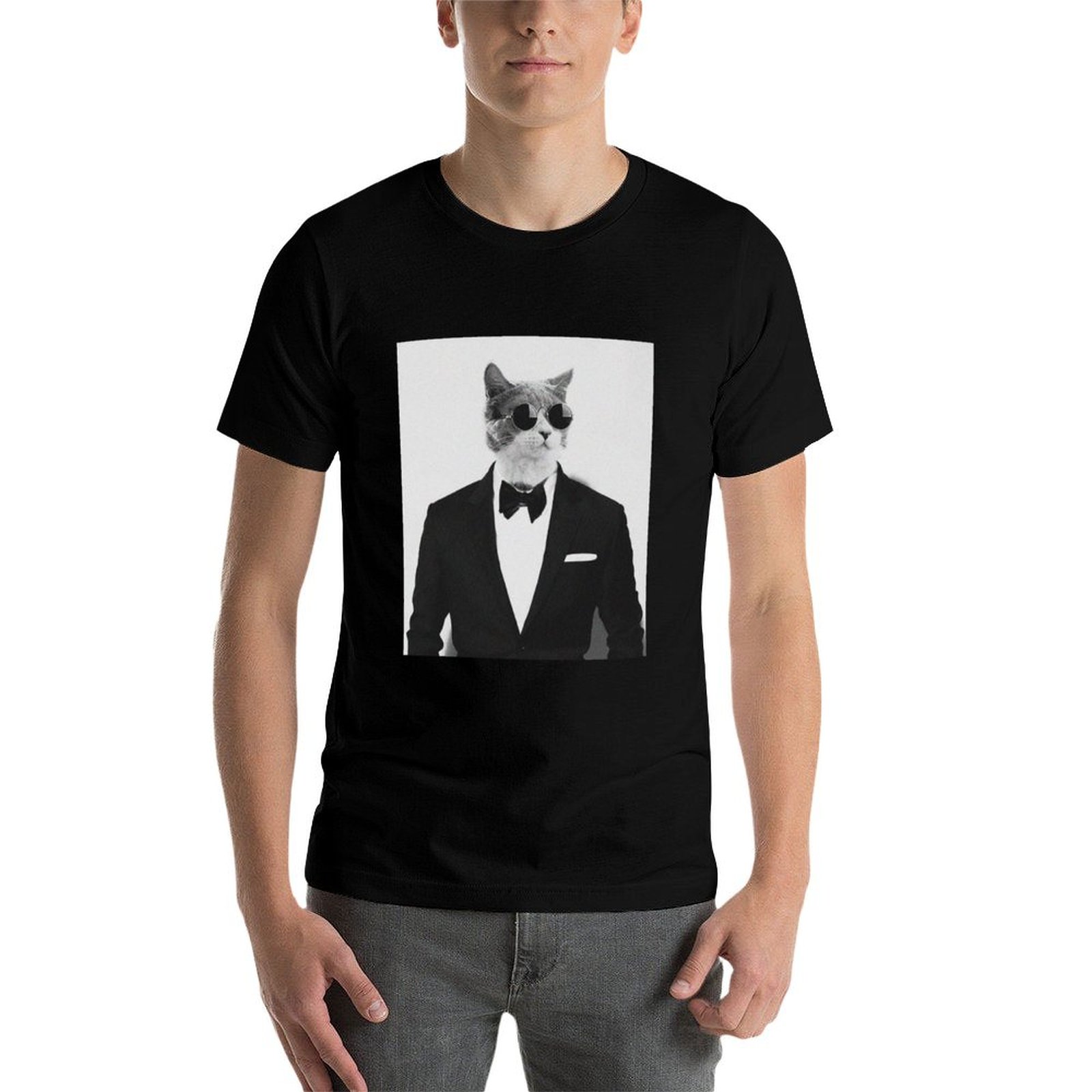 Cat in Suit : funny quote shir - Street Fashion Quotes recension och pris
