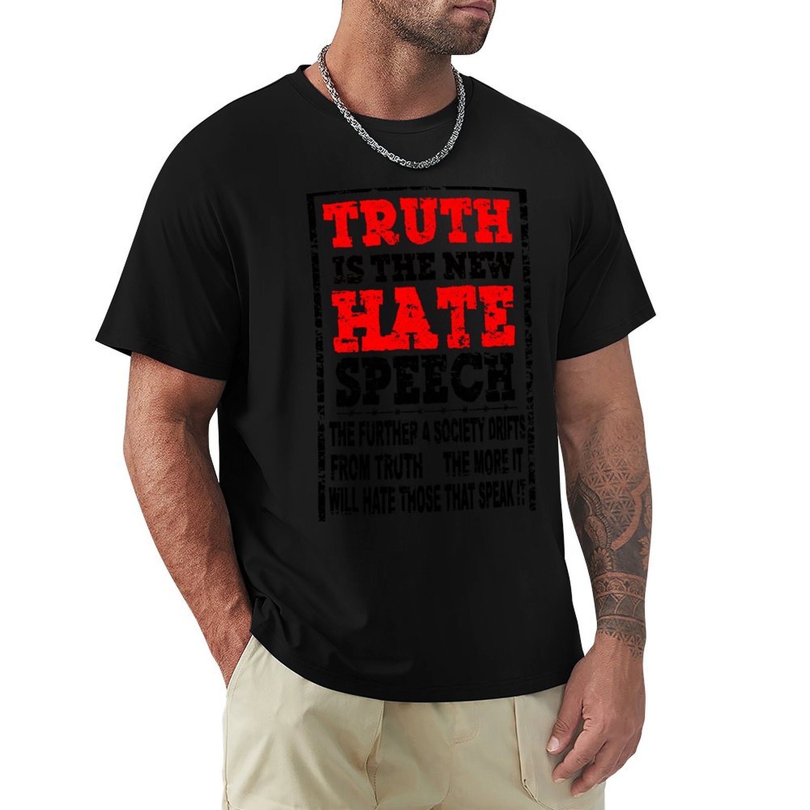 TRUTH IS THE NEW HATE SPEECH - - Street Fashion Quotes recension och pris