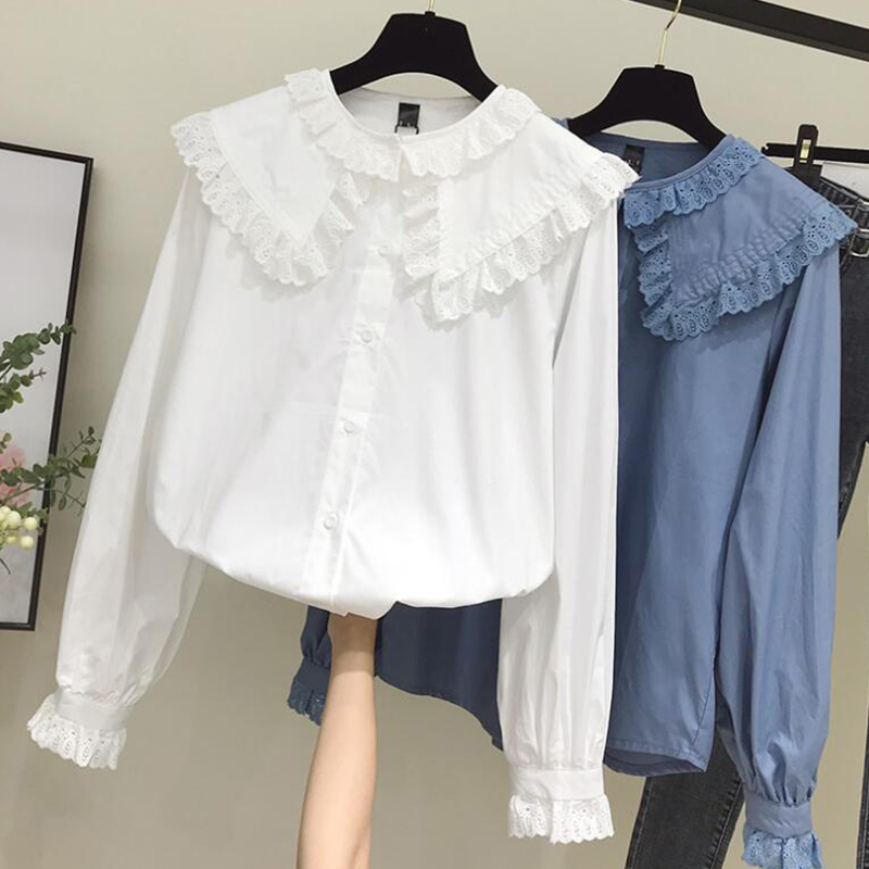 Women Chic Peter Pan Collar Sh - Street Fashion In Korea recension och pris