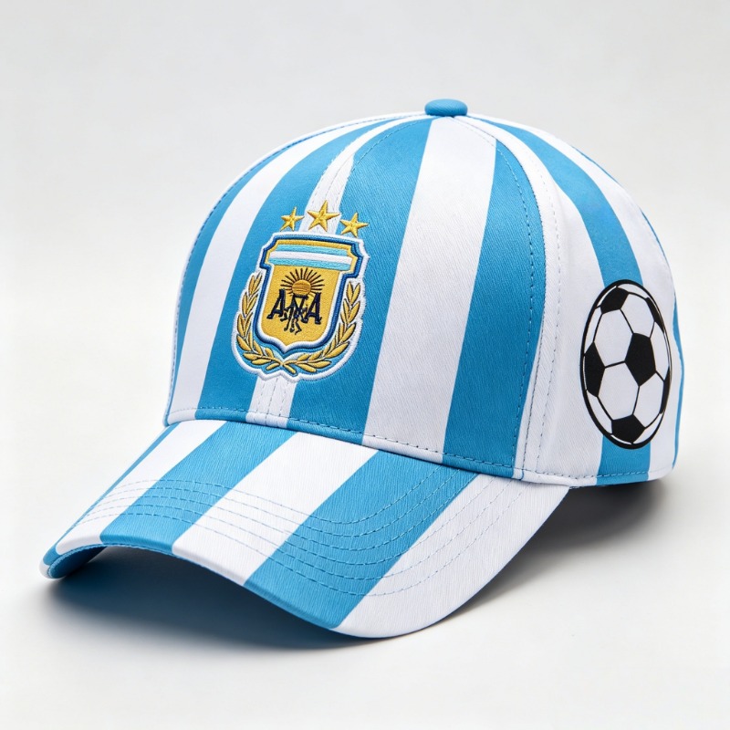 2026 Argentina Style Football  - Baseball Cap Fitted recension och pris