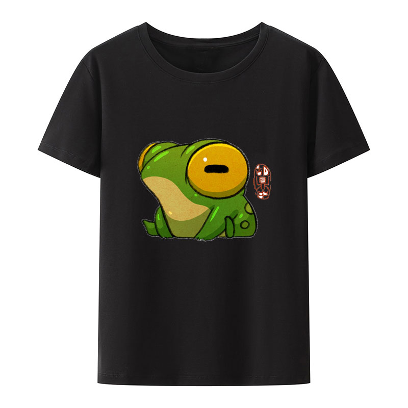 Cute Baby Chibi Frog Artwork A - Street Fashion Asian Men recension och pris