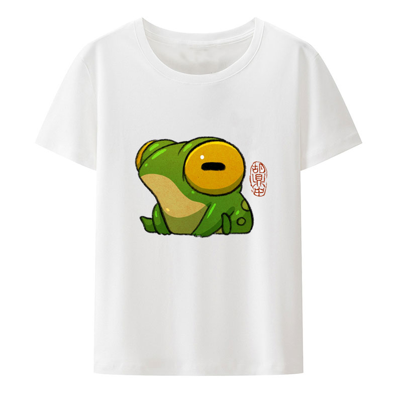 Cute Baby Chibi Frog Artwork A - Street Fashion Asian Men recension och pris