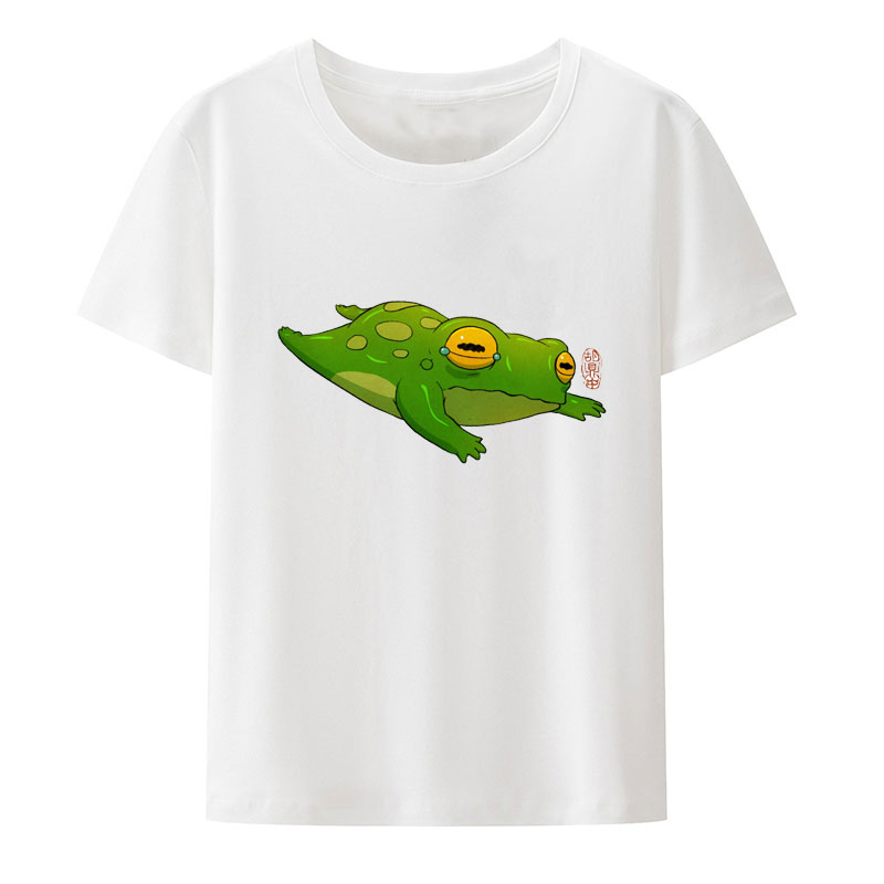 Cute Baby Chibi Frog Artwork A - Street Fashion Asian Men recension och pris