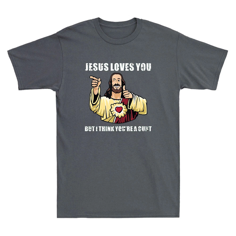 Jesus Loves You I Think You're - Street Fashion Quotes recension och pris