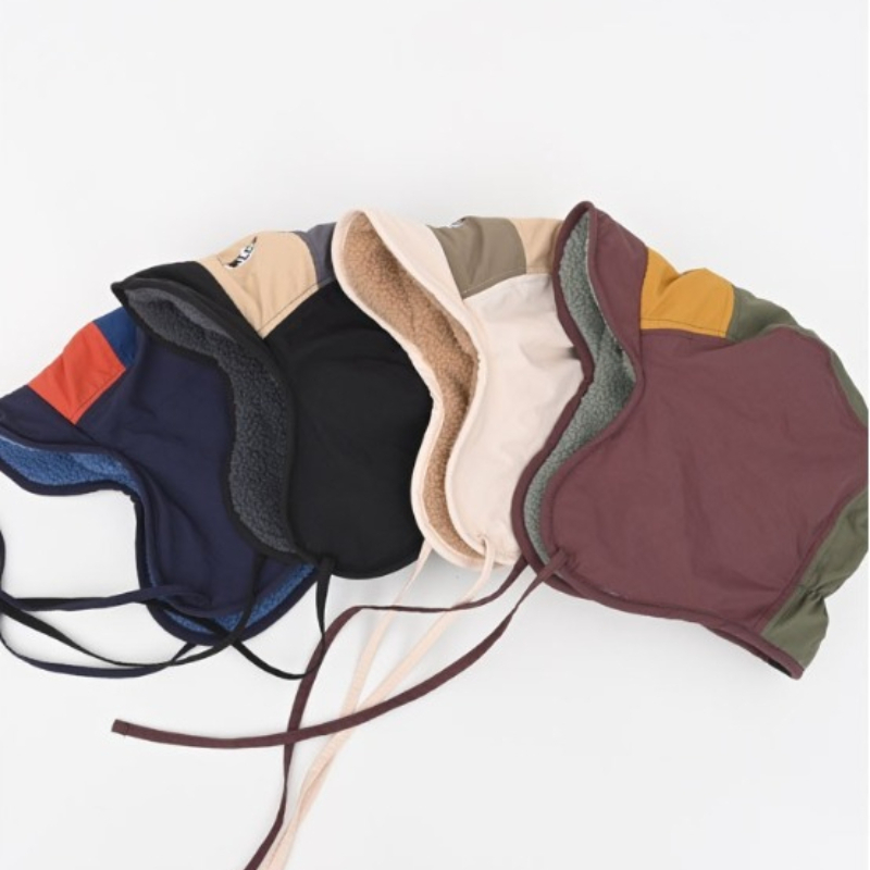 1pcs Retro Patchwork Bomber Ha - Corduroy Cap 5 Panel recension och pris