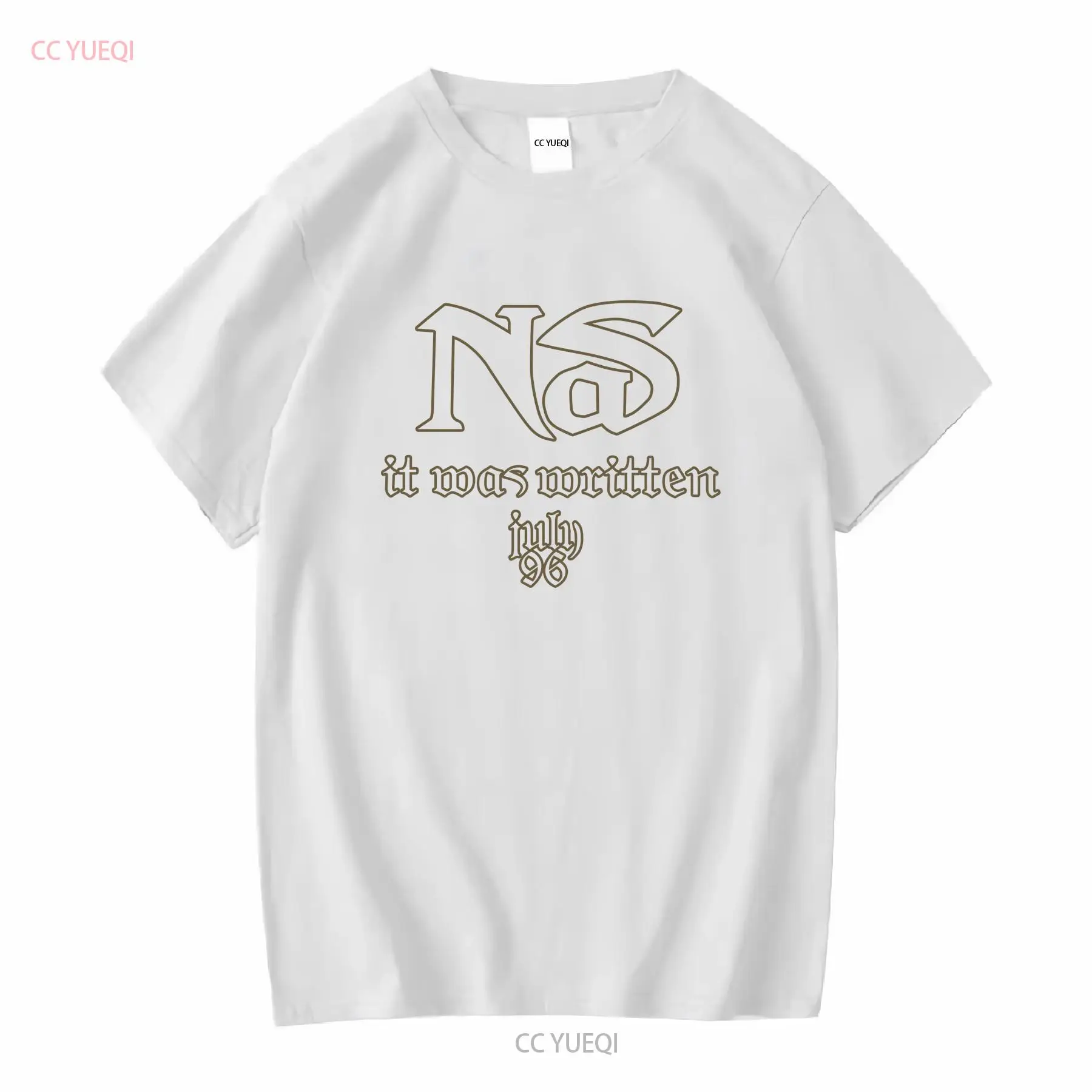 1996 NAS it was written vtg 90 - Street Fashion Art recension och pris