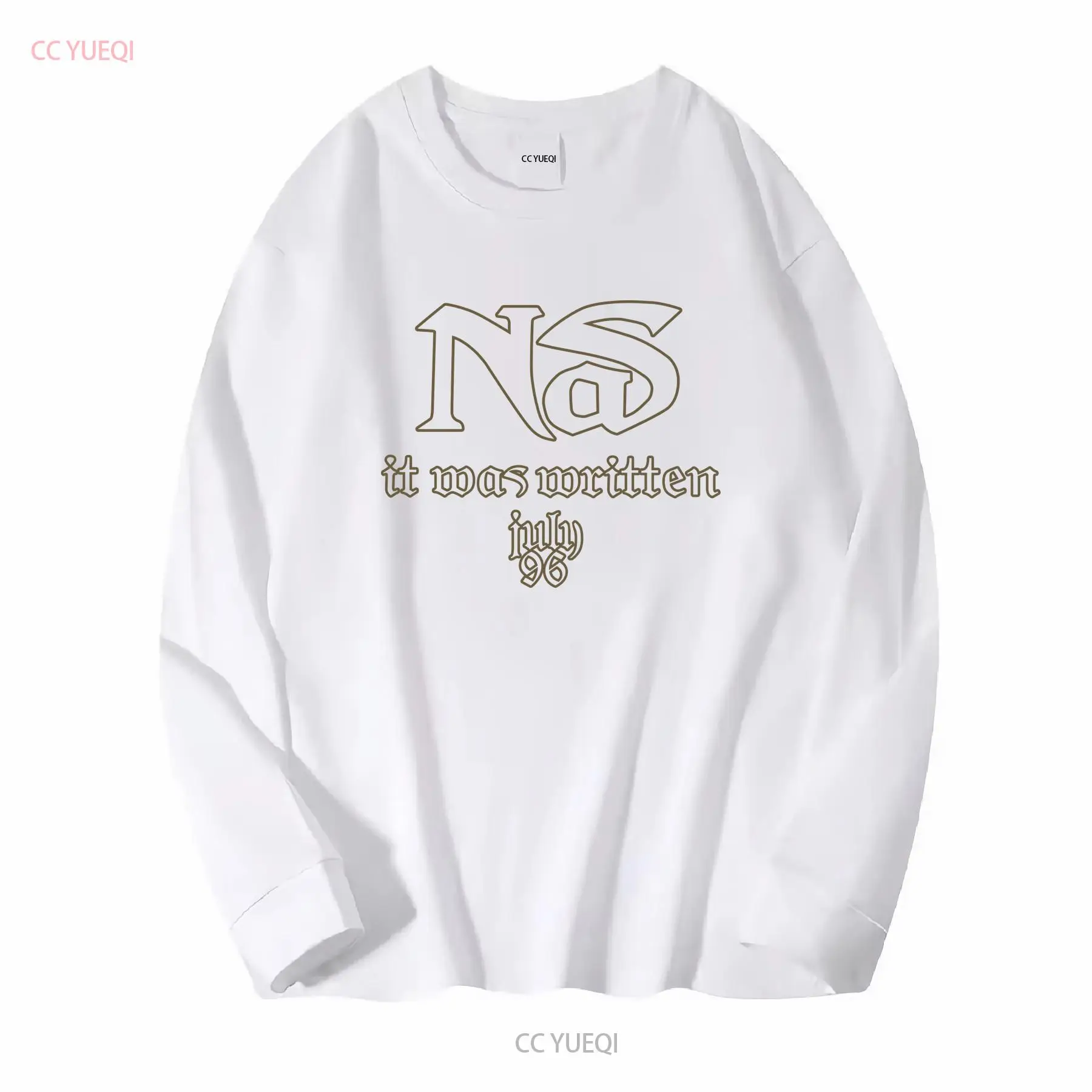 1996 NAS it was written vtg 90 - Street Fashion Art recension och pris
