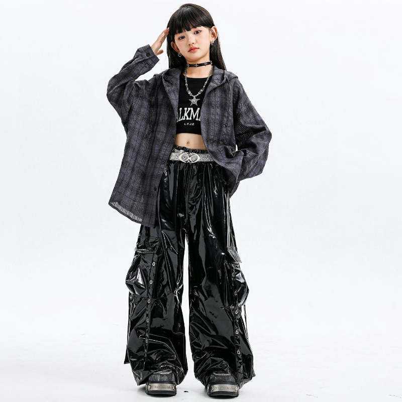 Girls Jazz Dance Costumes Hood - Street Fashion Kpop recension och pris