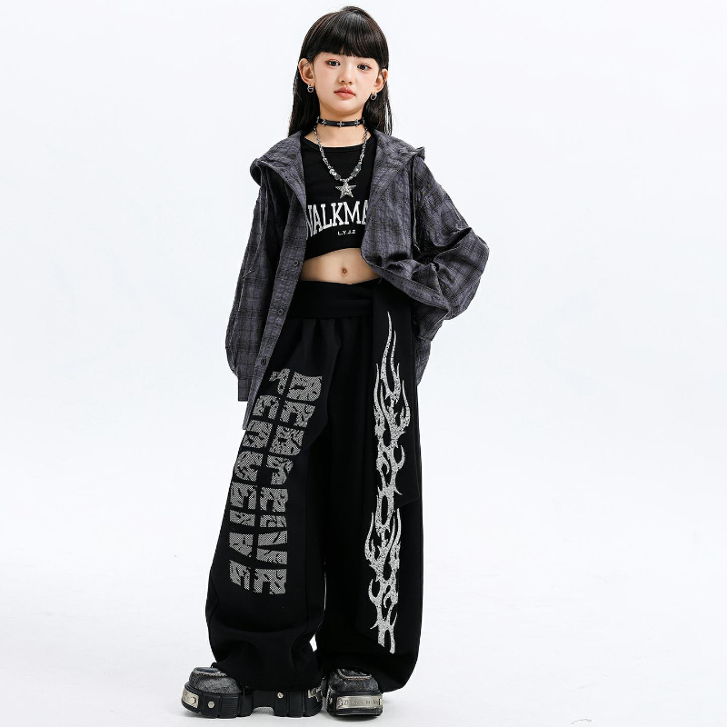 Girls Jazz Dance Costumes Hood - Street Fashion Kpop recension och pris
